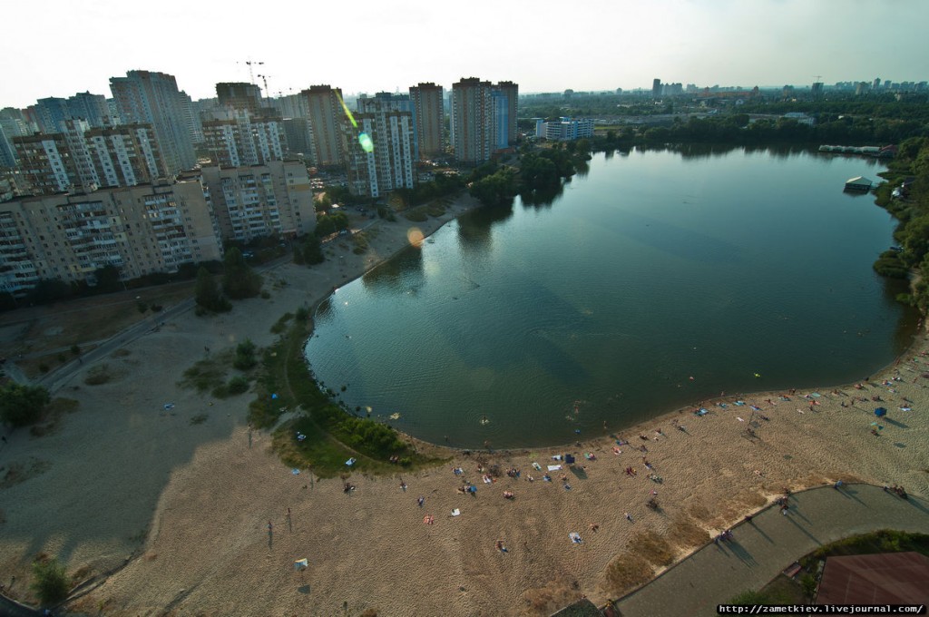 Озеро Солнечное - Топ мест для хорошей рыбалки в Киеве