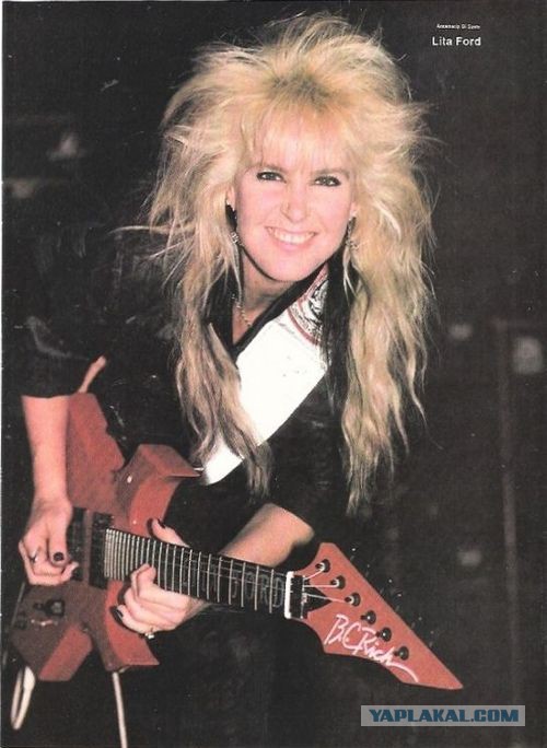 Lita Ford - Дівчата з естради 80-90х Lita Ford - Девушки из эстрады 80-90х