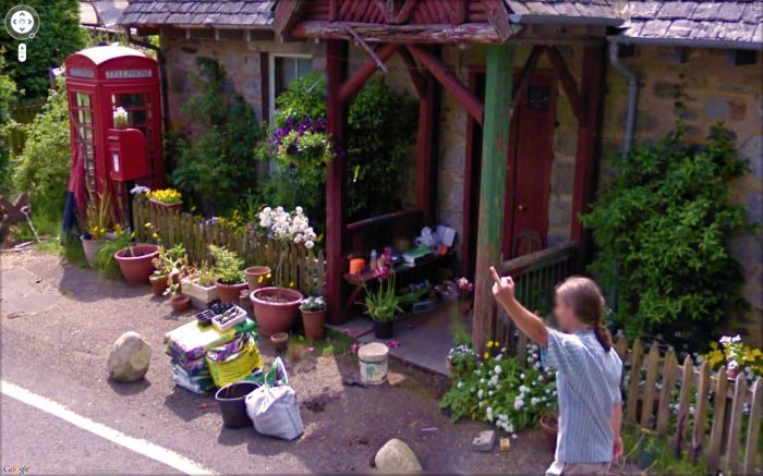 Приколы Google Street View