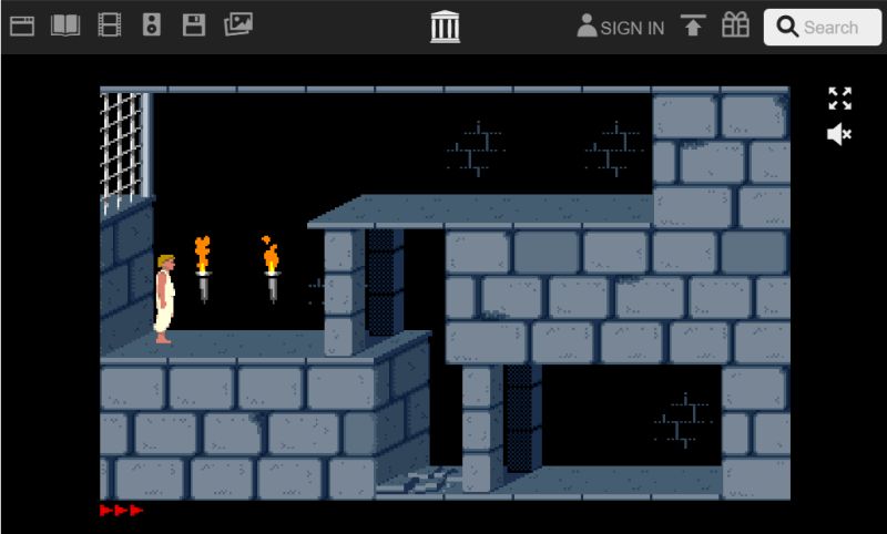 Prince of Persia на MSDos (DOSBox) емуляторі (згадай дитинство) Оригинальный Prince of Persia