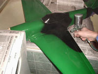 фарбування авіамоделі