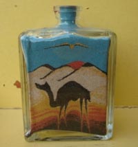 Мистецтво пляшок з піском