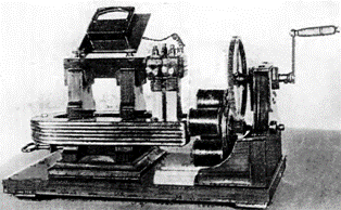 Магнітоелектричний генератор з лабораторії Е. X. Ленца