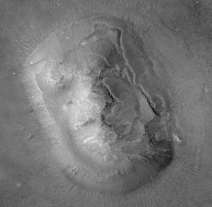 Сама остання фотографія "сфінкса" на Марсі.