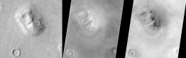 Фотографія "сфінкса" на Марсі, зроблене "Вікінгом".