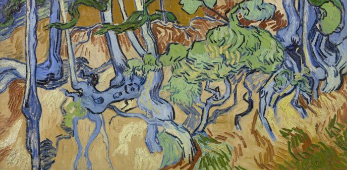 Коріння дерев - Шедеври Ван Гога, які повинен знати кожен Корни деревьев - Картины Ван Гога, которые должен знать каждый