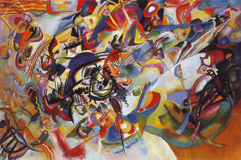 Василь Кандинський, «Композиція VII» Василий Кандинский, «Композиция VII»
