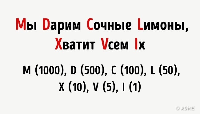 Хитрість для запам'ятовування - Прості життєві хитрощі Хитрость для запоминания - Этим хитростям нас научили еще в школе, и они до сих пор работают