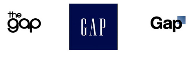 GAP - Еволюція логотипів Apple, Google, Nokia, BMW, Audi та інших відомих брендів GAP - Эволюция логотипов Apple, Google, Nokia, BMW, Audi