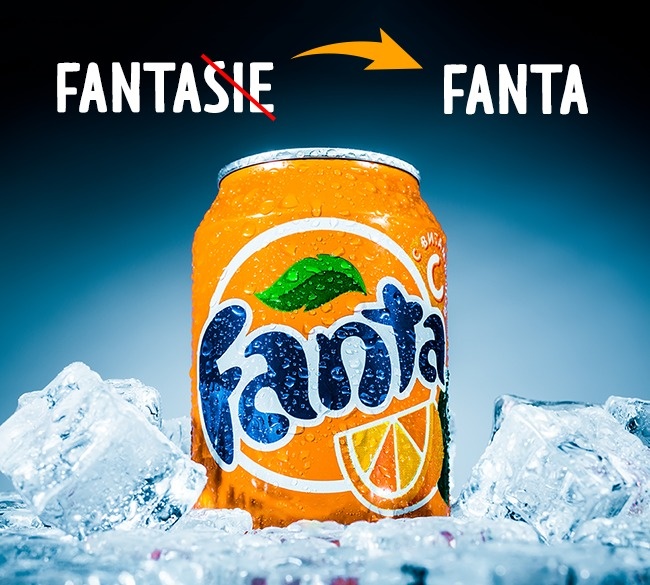 Fanta - Логотипи, про сенс яких ви навіть не здогадувалися Fanta - Смысл логотипов брендов