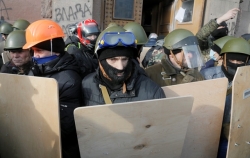 Майдан на морозі. Фоторепортаж з центру Києва 29-30 січня