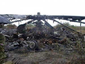 Под Славянском террористы сбили украинский вертолет Ми-8