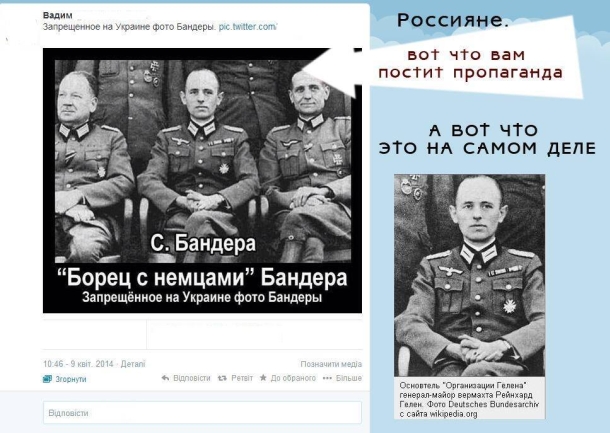 Хочеться розвіяти трохи міфів про Степана Бандеру Хочется развеять немного мифов о Степане Бандере