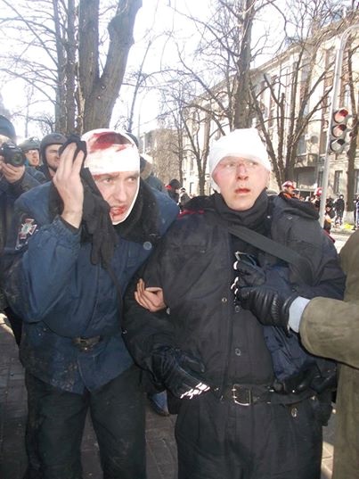 Хроніка подій з центру Києва 18-20 лютого