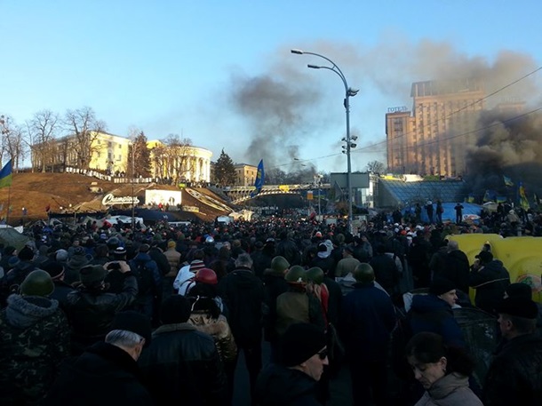 Хроніка подій з центру Києва 18-20 лютого