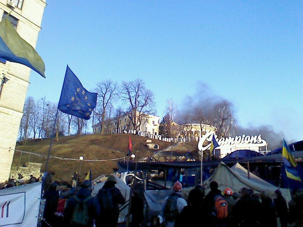 Начало наступления силовиков на Майдан
