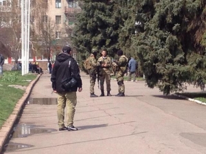 Проросійських бойовиків в Слов'янську прислали підмогу: російські терористи озброєні кулеметами і гранатометами. ФОТО