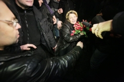 Фото Тимошенко на Майдані 22.02.2014