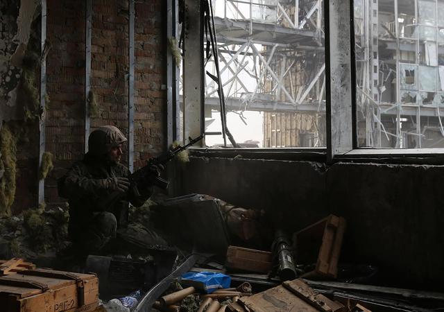 Замерзлий пекло в Донецькому аеропорту. ФОТОрепортаж Замерзший ад в Донецком аэропорту. ФОТОрепортаж