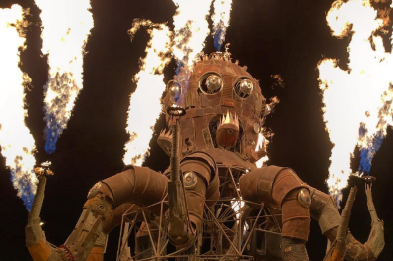 Кращі знімки і відео людей і інсталяцій на Burning Man 2016