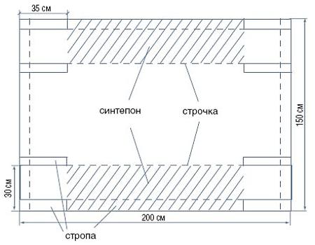 саморобний гамак