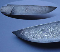 Як зробити ніж з дамаської сталі