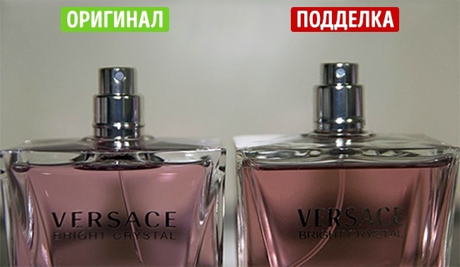 Колір духів - Способи як відрізнити справжні парфуми від підробки Цвет духов - Способы как отличить настоящие духи от подделки