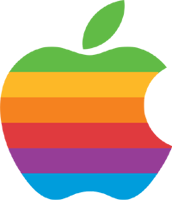 Різнобарвний логотип Apple