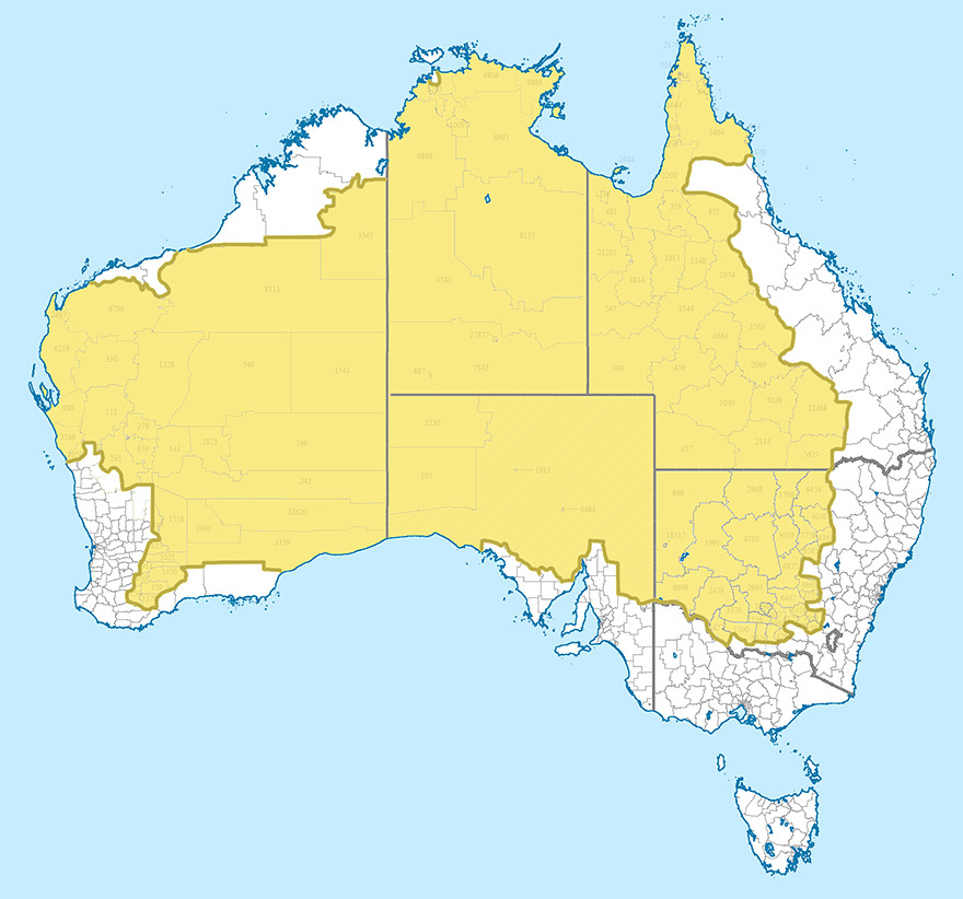 19. 2% населения Австралии живёт в этом регионе
