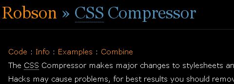 Онлайн-сервіси для стиснення і оптимізації CSS коду